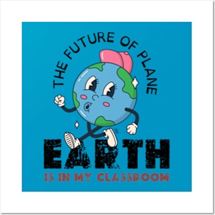 Teacher happy Earth day Everyday 2024  gift april 22 Rainbow Posters and Art